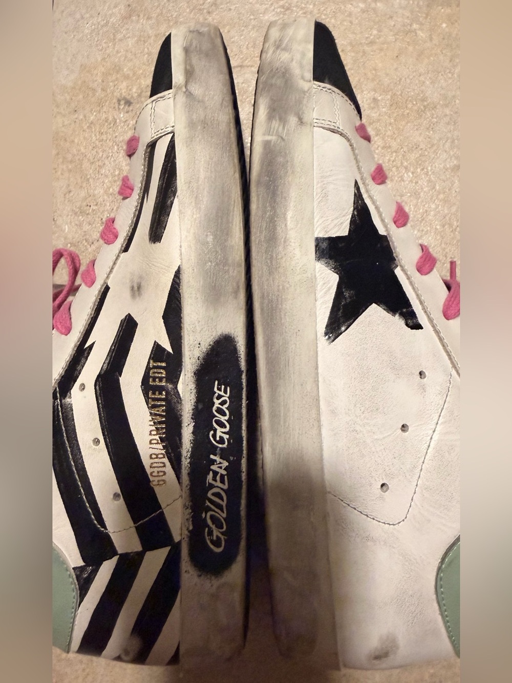 Golden Goose Super-Star sneakers - PRIVATE EDT Size 40, great condition - Picture 9 of 10